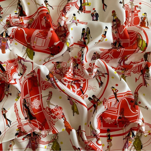 NWT Hermes Ex-Libris Les Parisiennes Silk Scarf - Picture 14 of 16